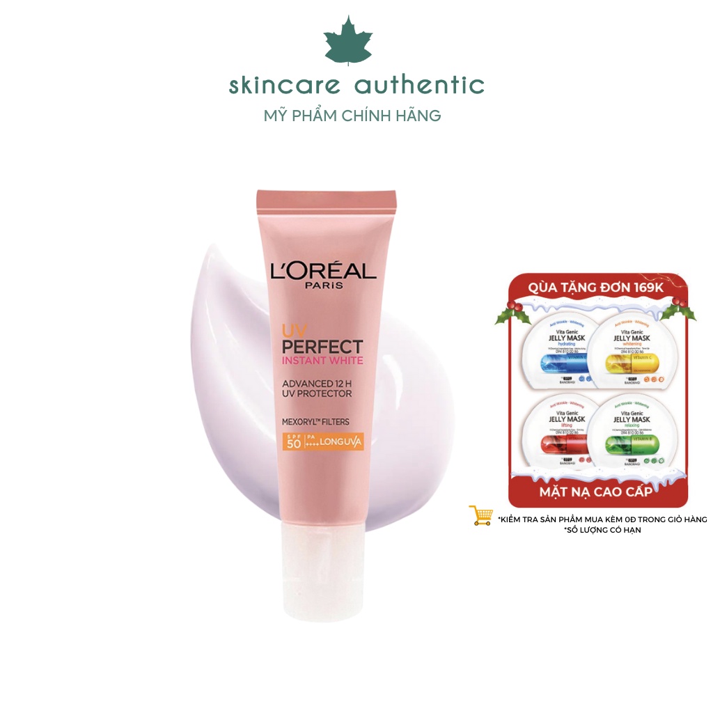 Kem Chống Nắng L'Oréal Dưỡng Sáng Da Tức Thì UV Perfect Rosy White 15ml