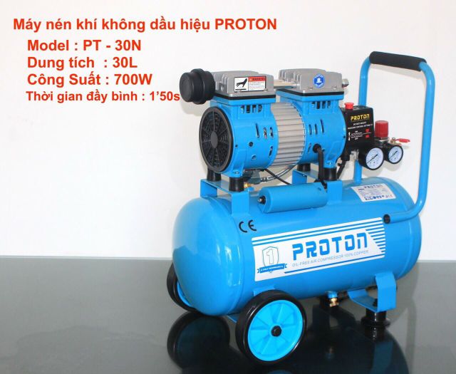máy nén khí proton 30lit không dầu