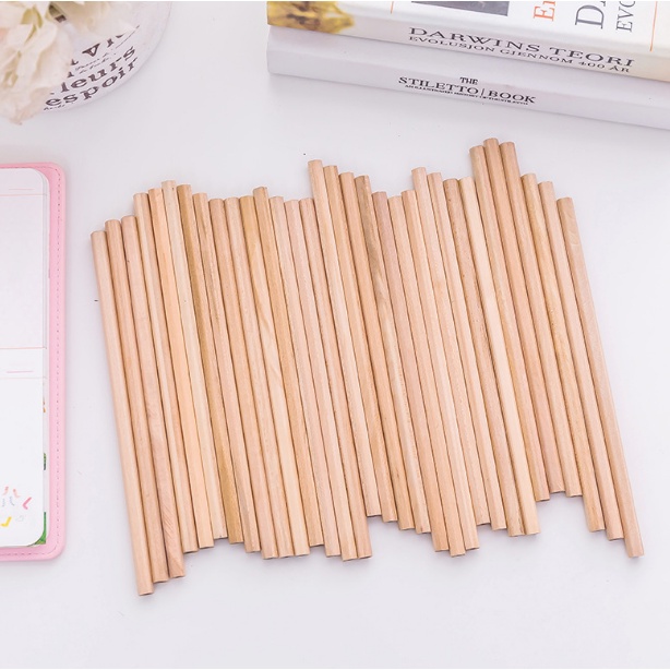 Bút chì lục giác 2B, bút chì gỗ NATURE WOOD dùng cho ghi chép, tô vẽ