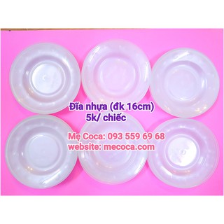 Đĩa nhựa (16 cm)