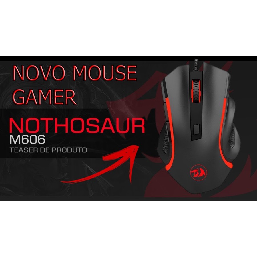 Chuột Quang Gaming Redragon Có Dây M606