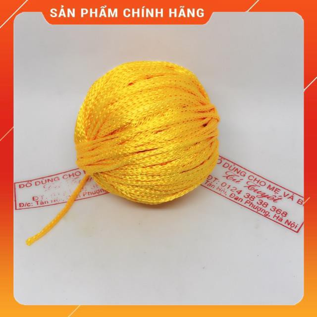 Cuộn 50M dây dù Size 1,5mm ( vàng cam )