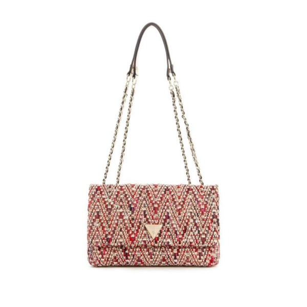 Túi đeo chéo Guess họa tiết thổ cẩm sz 24