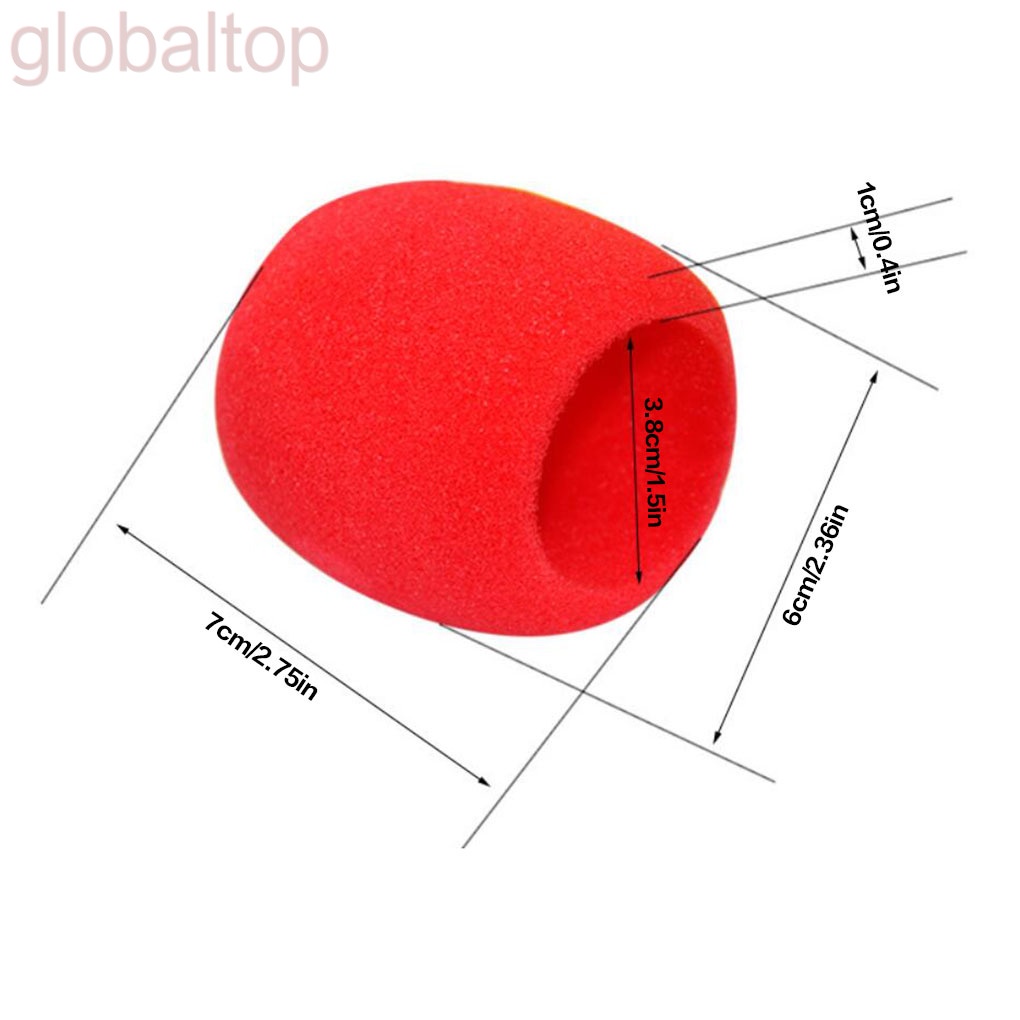 Set 5 vỏ bọc micro cầm tay không dây 5 màu