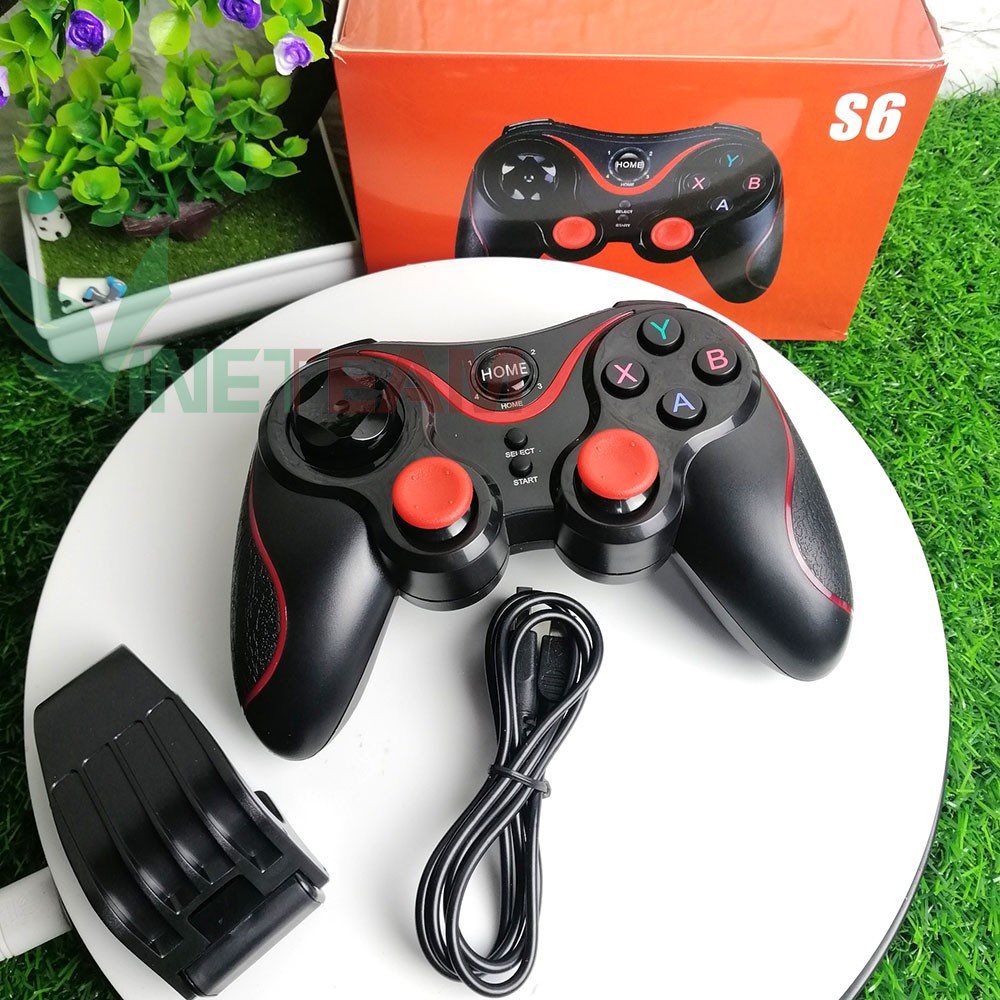 Tay Cầm Chơi Game Bluetooth S5 - S6 -GEN GAME (Đen)