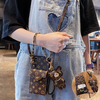 ốp điện thoại có dây đeo/phone case Ốp Lưng iPhone ,Thương hiệu thời trang viễn thị, ví đựng tiền xu, đeo chéo, Bảo Vệ Camera - Cho  7 8 Plus X XR XS MAX 11 12 13 14 15 16 Pro Promax Plus Case