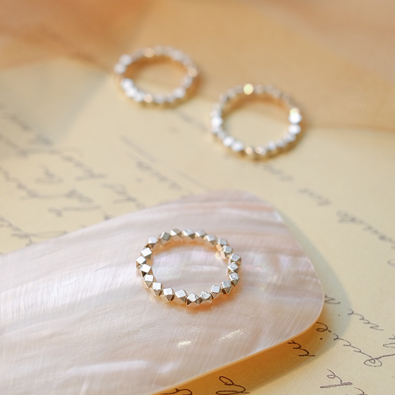 [Hàng Mới Về] Nhẫn Bạc Thiết Kế Phong Cách Retro Thời Trang Xuân Hè Thích Hợp Làm Quà Tặng Cho Bạn Gái