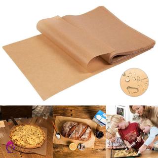 【Hàng mới về】 100 PCS Parchment Paper Sheets Precut Unbleached Baking Paper Non-Stick Cookie Sheet Paper