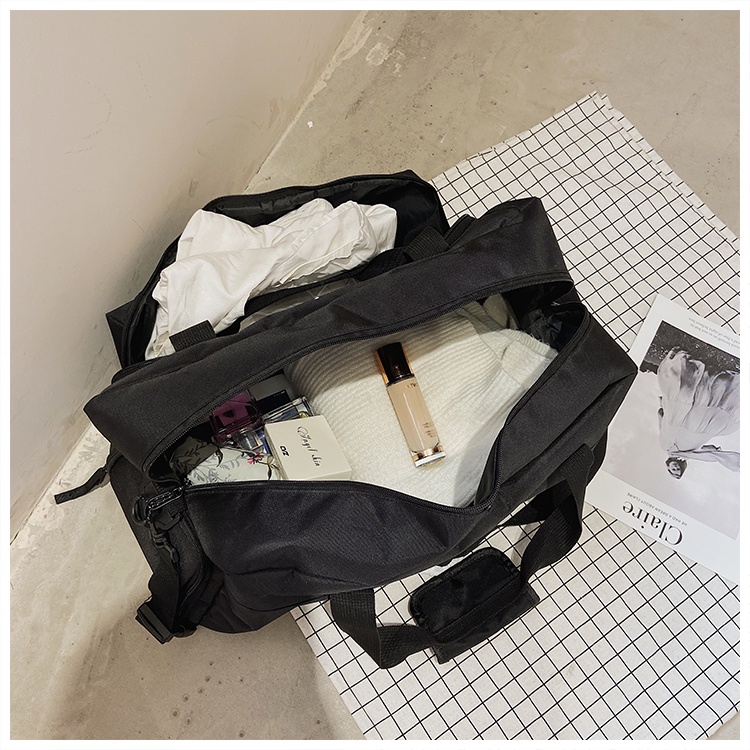 Túi Du Lịch Đeo Vai Dung Tích Lớn Phong Cách Hàn Quốc Chống Mài Mòn NI * KE