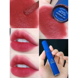 check code - Son 3CE Xanh Dương SPEAK UP- Make in Korea - Hot Trend 2020 chuẩn mã vạch màu chất siêu lì