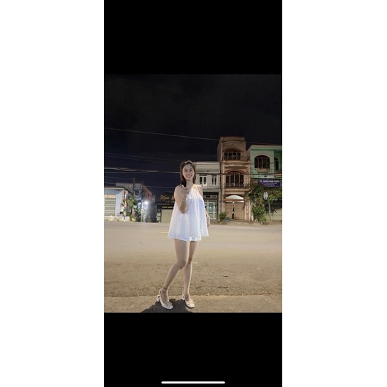Áo hai dây trắng - AT004
