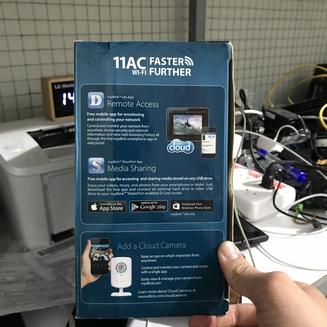 Bộ phát wifi D-Link DIR 868L hàng đẹp như mới nguyên hộp bảo hành 6 tháng | BigBuy360 - bigbuy360.vn