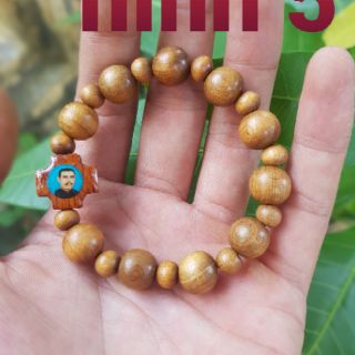 Chuỗi hạt mân côi 10 li gỗ thơm