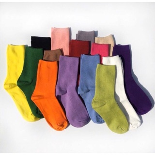 [Sweetsockie] Vớ len trơn Hàn Quốc