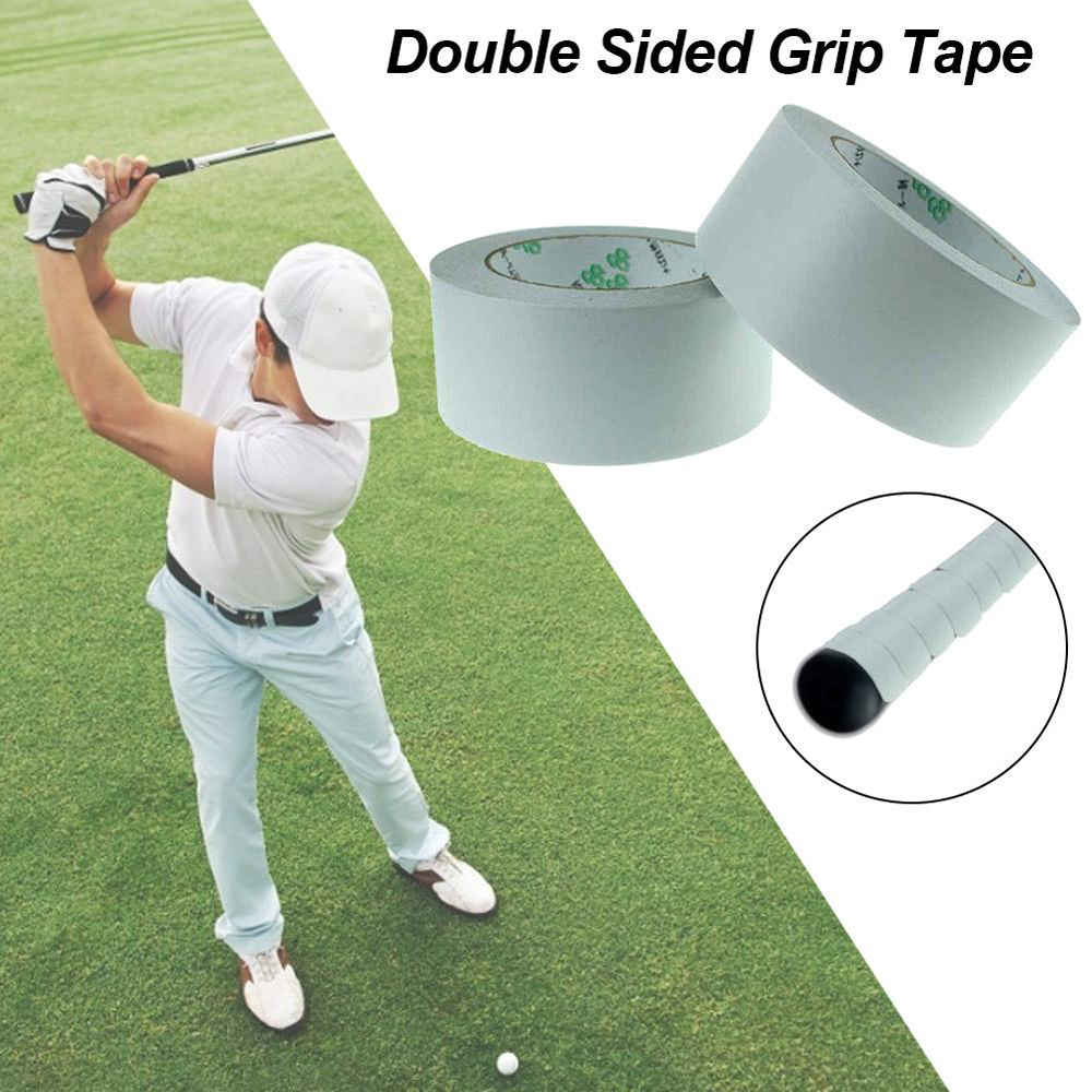 Cuộn băng quấn tay cầm gậy đánh golf bền bỉ màu trắng cỡ 50 yard tiện dụng