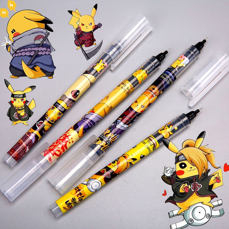 Bút bi Pikachu mực nước