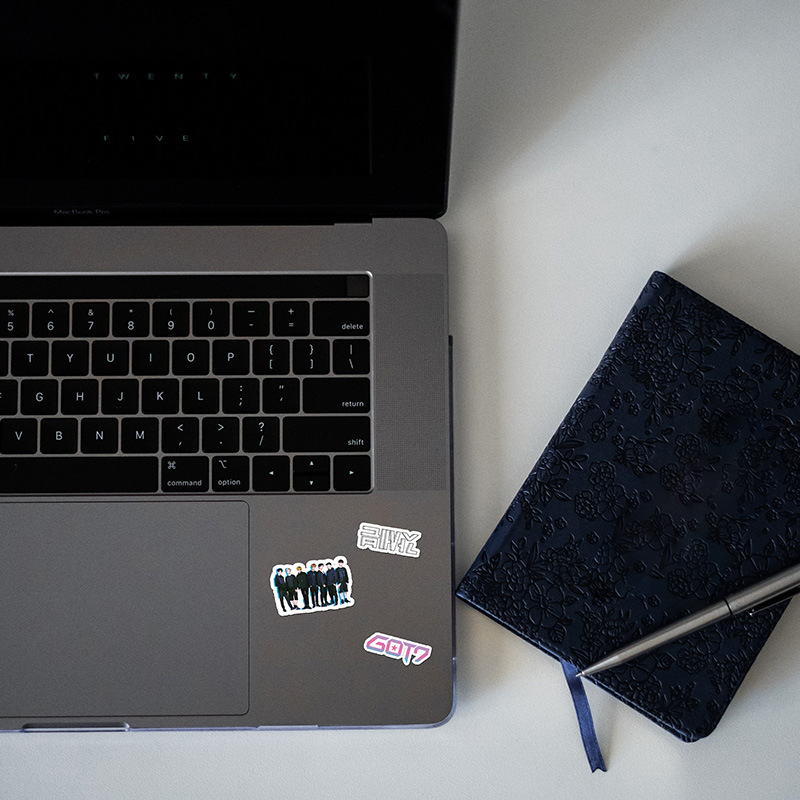 Set 85 miếng dán trang trí hình nhóm nhạc GOT7 chất lượng cao