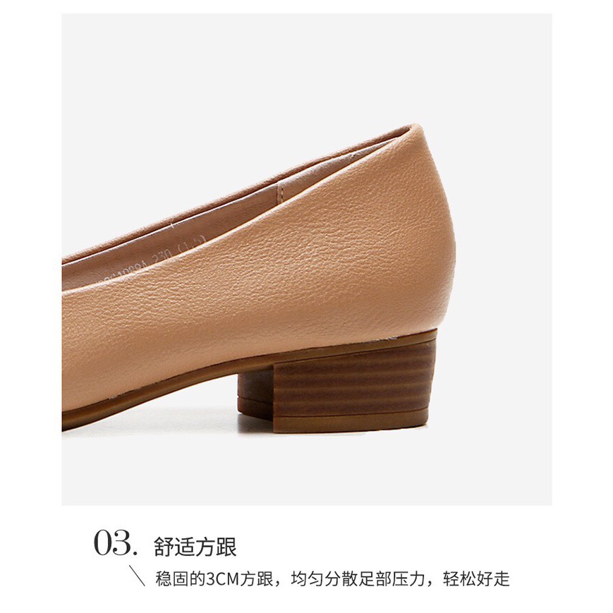 Giày công sở nữ Dusto da mềm, êm,nhẹ size 36 HugoCorner | BigBuy360 - bigbuy360.vn