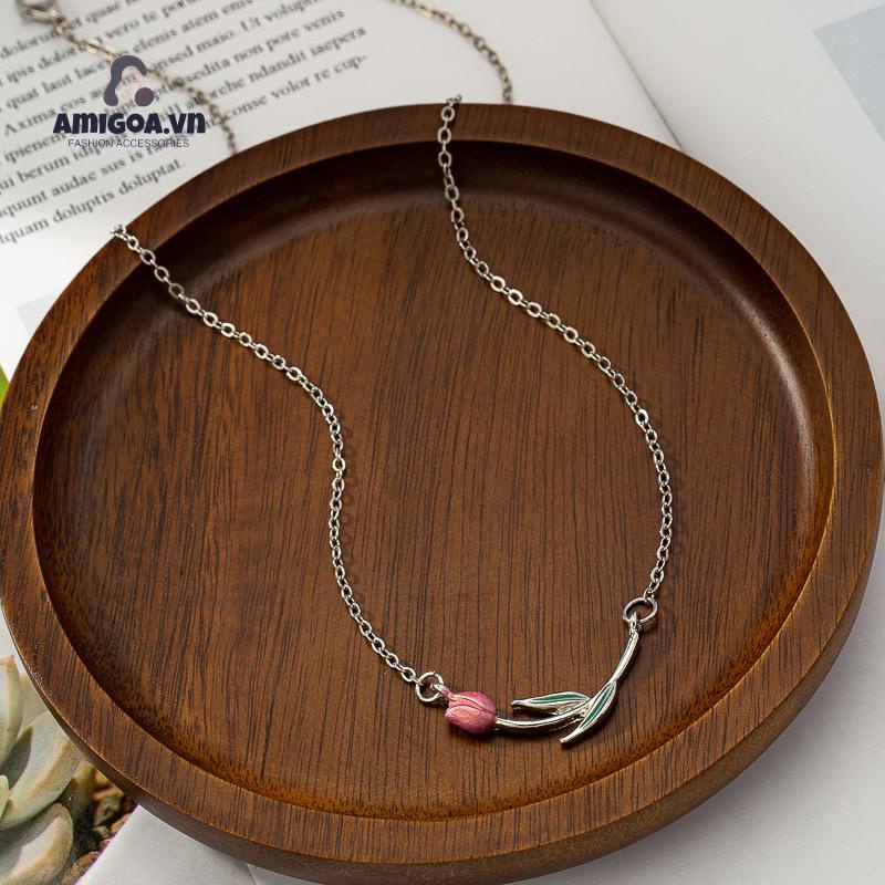 ✨✨ Vòng Cổ Hoa Hồng Tươi Mới Thanh Lịch Phù Hợp Với Mùa Hè