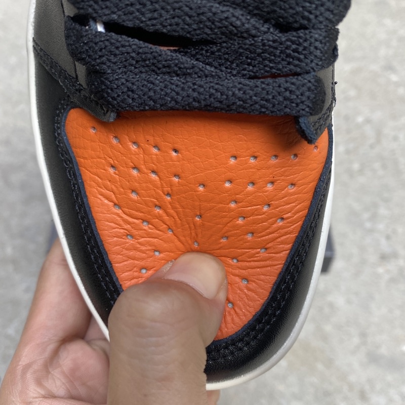 [Video_Ảnh Chụp Thật] Giày Thể Thao Jordan đen cam cao cổ