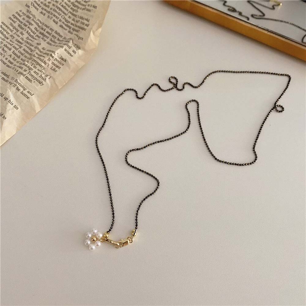 (Hàng Mới Về) Dây Đeo Kính Gắn Ngọc Trai Giả Thời Trang Cho Nam Nữ