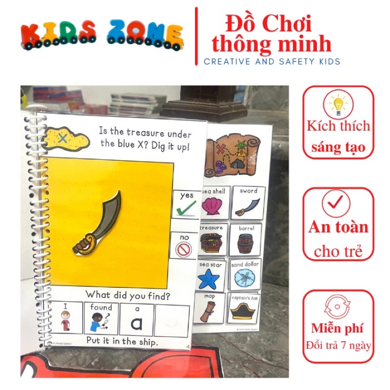 GIÁ TẠI XƯỞNG HỌC LIỆU LẬT MỞ WHERE’S THE TREASURE