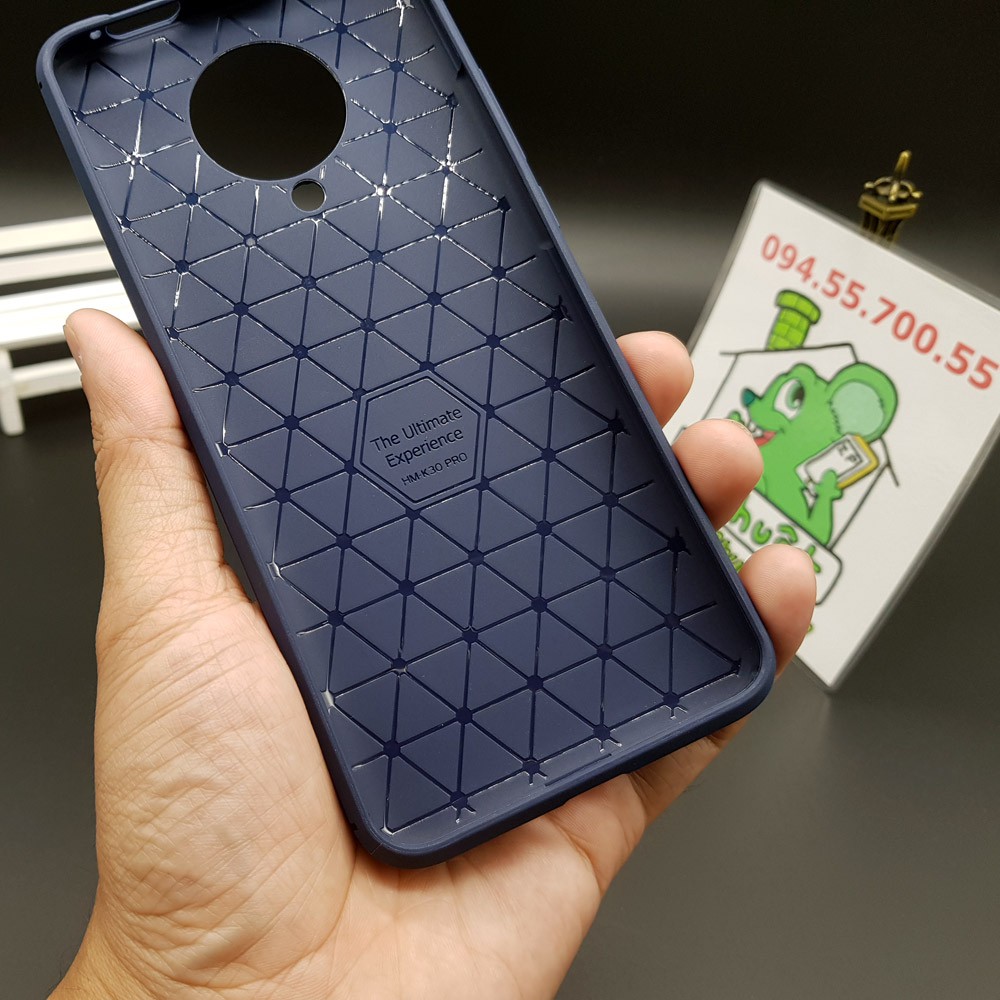 [Loại Tốt] Ốp Lưng Xiaomi Redmi K30 Pro/ Poco F2 Pro AutoFocus Vân 3D Carbon Chống Sốc