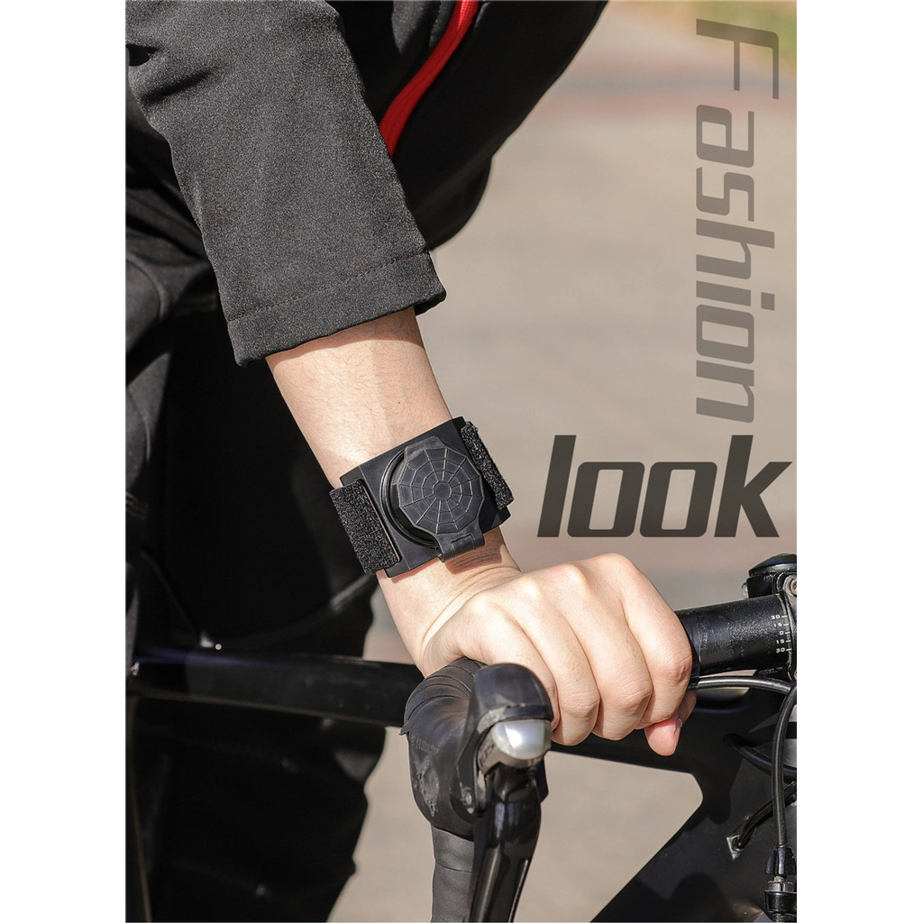 ST BIKING Gương Chiếu Hậu Xe Đạp Xoay 360 °, Unisex Có Thể Gập Lại MTB Xe Đạp Cổ Tay Gương Xe Đạp Phụ Kiện-168-GroceryVN