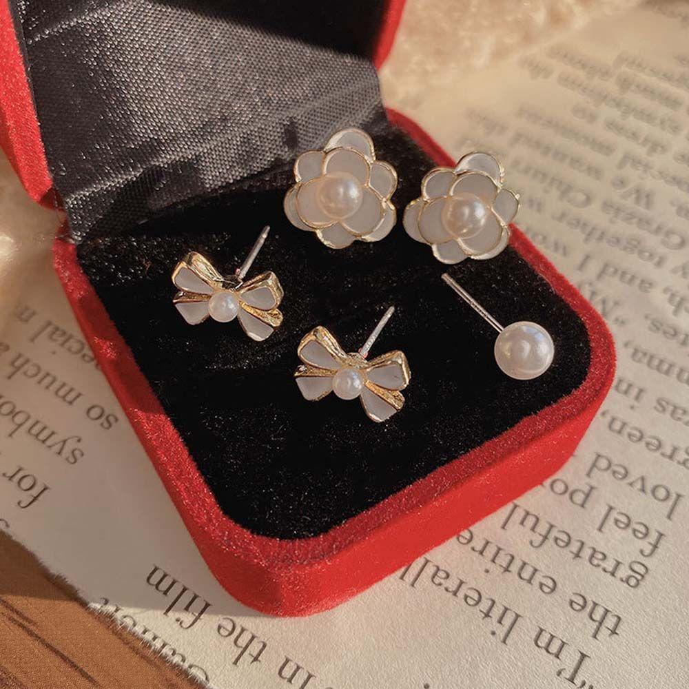 Bông Tai Hình Hoa Đơn Giản Ngọt Ngào Cho Nữ