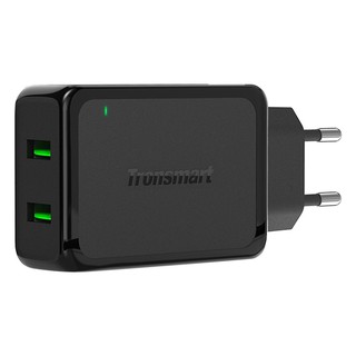 Adapter sạc tronsmart 36w 2 cổng qc 2.0 wc2f - hàng chính hãng