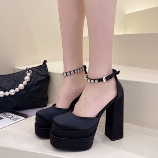 Giày cao gót đi tiệc tôn dáng đế 15cm