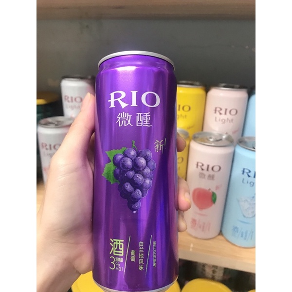 Nước Trái Cây Lên Men Cao Cấp RIO - Có 6 Vị