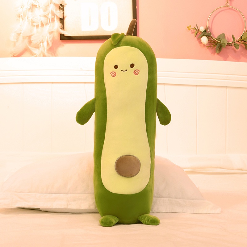 [GIAO NGAY] GẤU BÔNG QUẢ BƠ DÀI 90cm - GẤU BÔNG CAO CẤP