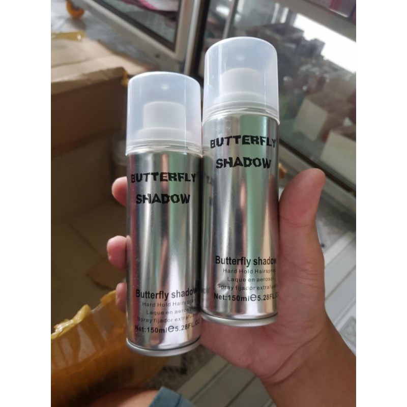 Gôm xịt tóc butterfly shadow mini 150ml