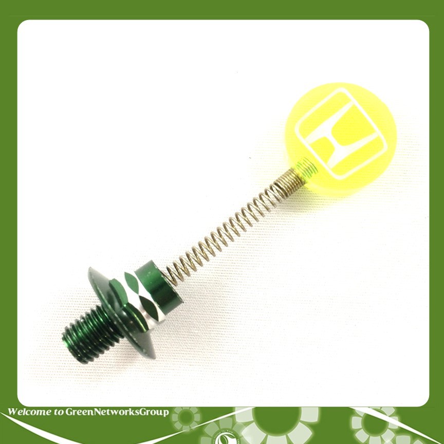 Ốc chân kính 10 ly lò xo lúc lắc dành cho xe máy Greennetworks (2 cái )