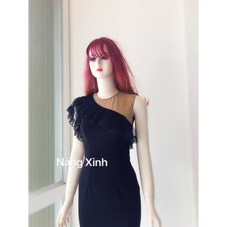 ĐẦM BÚT CHÌ LỆCH VAI, PHỐI REN