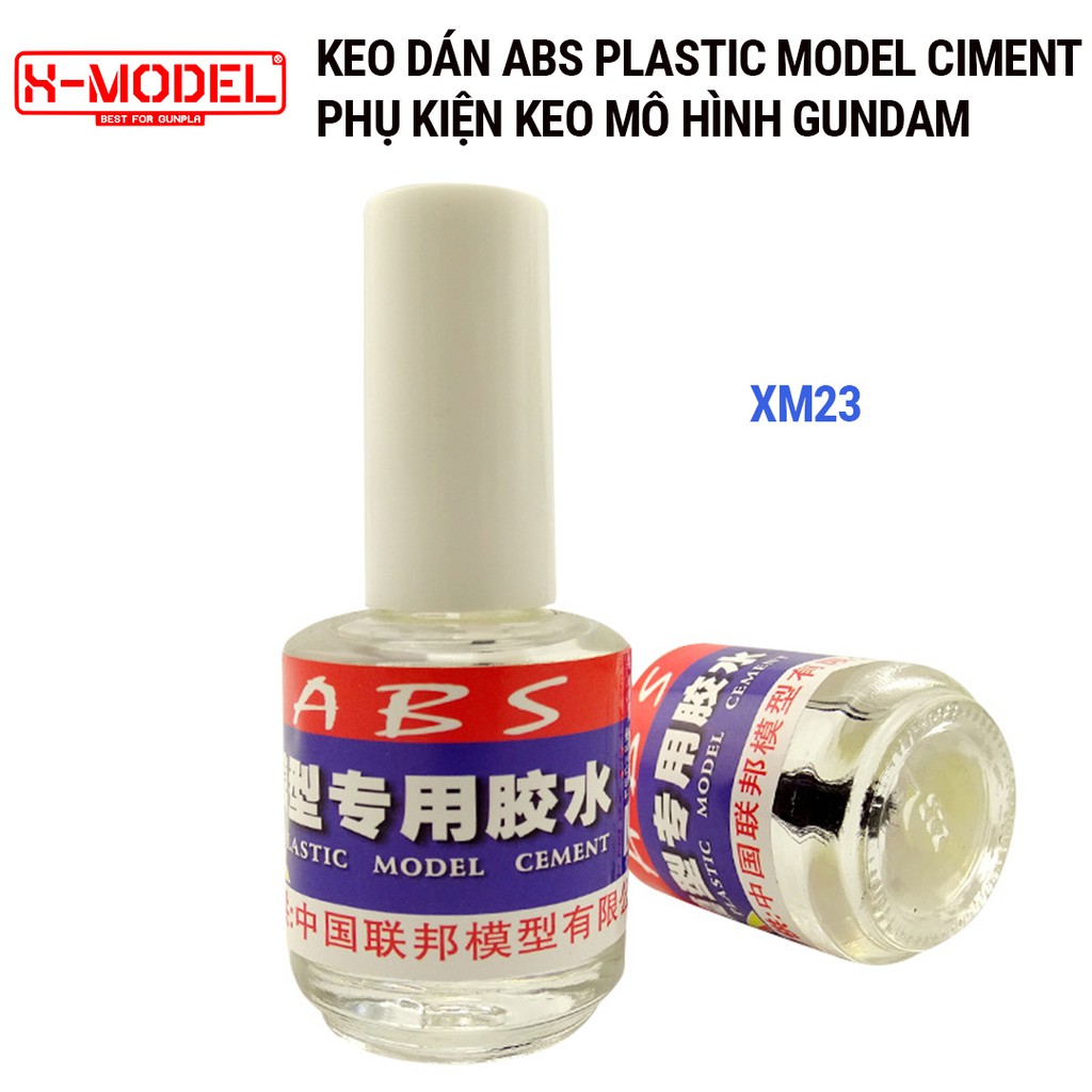 Keo dán mô hình nhựa Gundam XM23 dễ sử dụng dễ bay hơi, không mùi, không nhớt và khả năng hòa tan mạnh XMODEL XM23