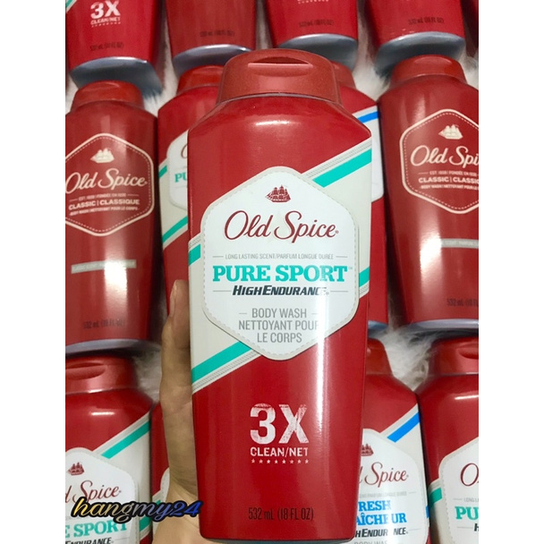Sữa tắm Old Spice 532ml của Mỹ