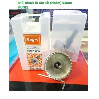 Mũi khoét lỗ Japan tôn sắt (nhôm) 53mm KUGEL