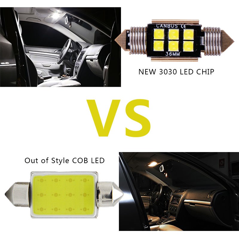 Bóng đèn festoon LYMOYO LED C5W 31mm 36mm 39mm 41mm SMD chuyên dụng dành cho xe hơi