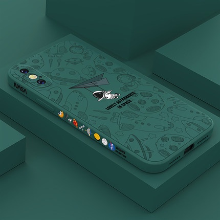 Ốp điện thoại iphone x ốp điện thoại xs Ốp Lưng In Hình NASA Cá Tính Cho iPhone XS MAX iPhone XS iPhone XR iPhone X Nasa TKR