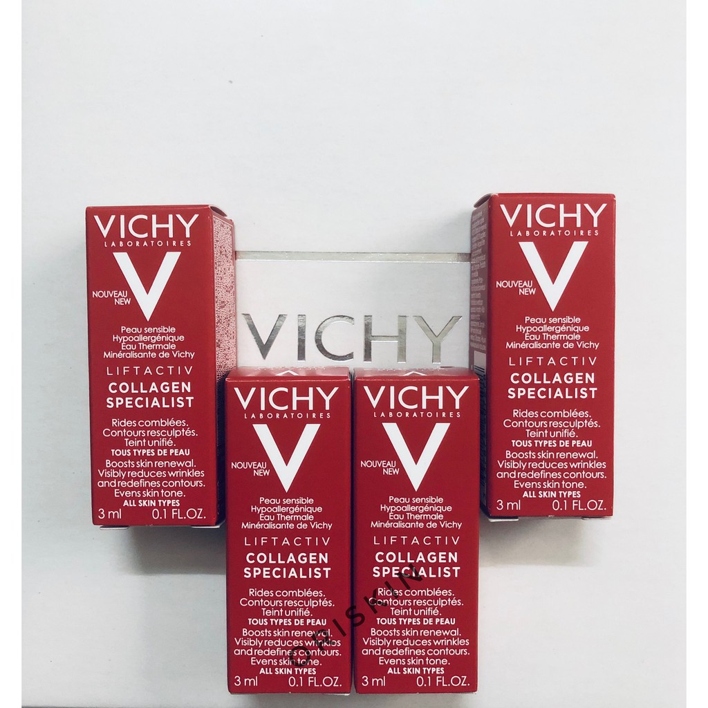 [New] Sample Vichy Kem Dưỡng Ngăn Ngừa Lão Hóa  Liftactiv Collagen Specialist 3Ml