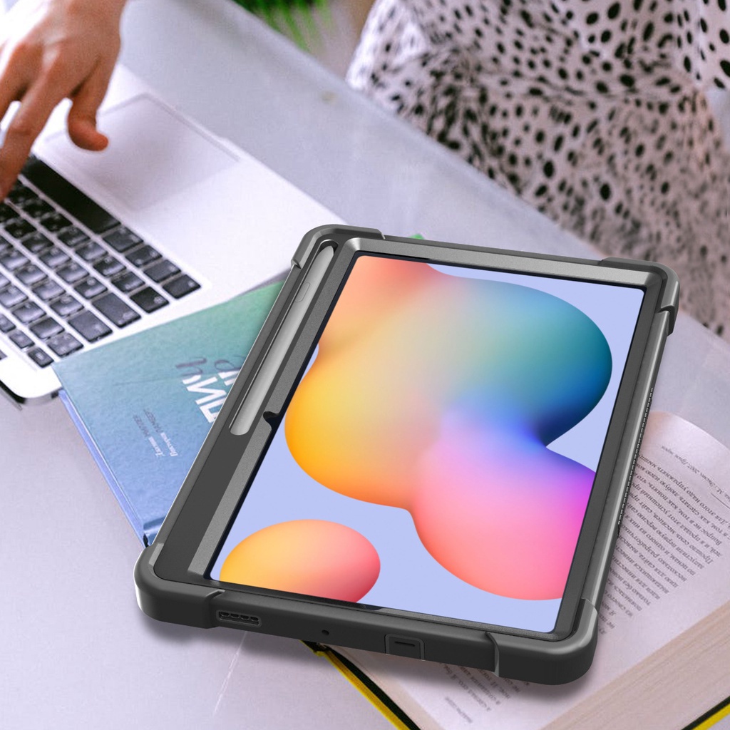 Ốp Máy Tính Bảng Có Giá Đỡ Cho samsung galaxy tab a9 a9 + s9 fe + s9 plus s9 fe s6 lite s7 s7 plus / s7 fe a7 lite samsung tab a 8. Bộ Phụ Kiện Chống Sốc 2019t290 / 25 shock 55 5019 2019