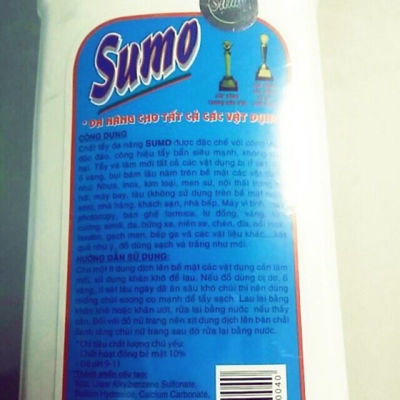 Nước tẩy đa năng Sumo ( 700g/chai)