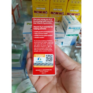 (Ib nhận mã) Bioamicus Vitamin D3 (lọ 10ml)