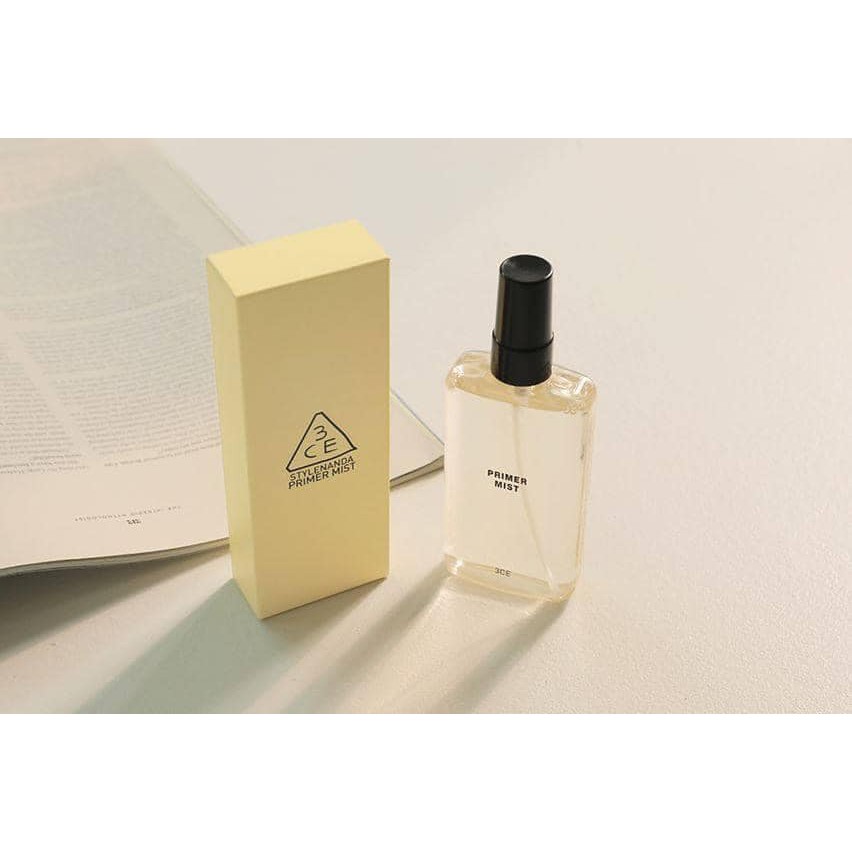 Xịt khoáng cấp ẩm / khoá lớp make up 3CE Primer Mist