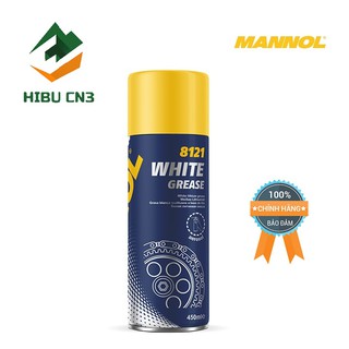 Mỡ Bò Trắng MANNOL White Grease 8121 450ml – HIBU CN3