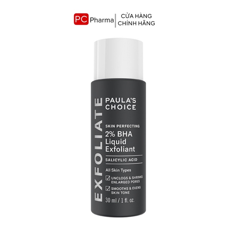 Dung dịch loại bỏ tế bào chết Paula's Choice 2% BHA 30ml