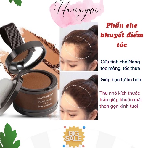 Phấn Che Khuyết Điểm Tóc, Phấn Dặm Chân Tóc Che Hói Thưa Da Đầu Maycheer