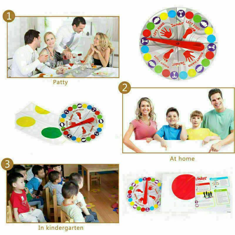 Bộ Trò Chơi Twister The Classic Family Vui Nhộn Cho Gia Đình